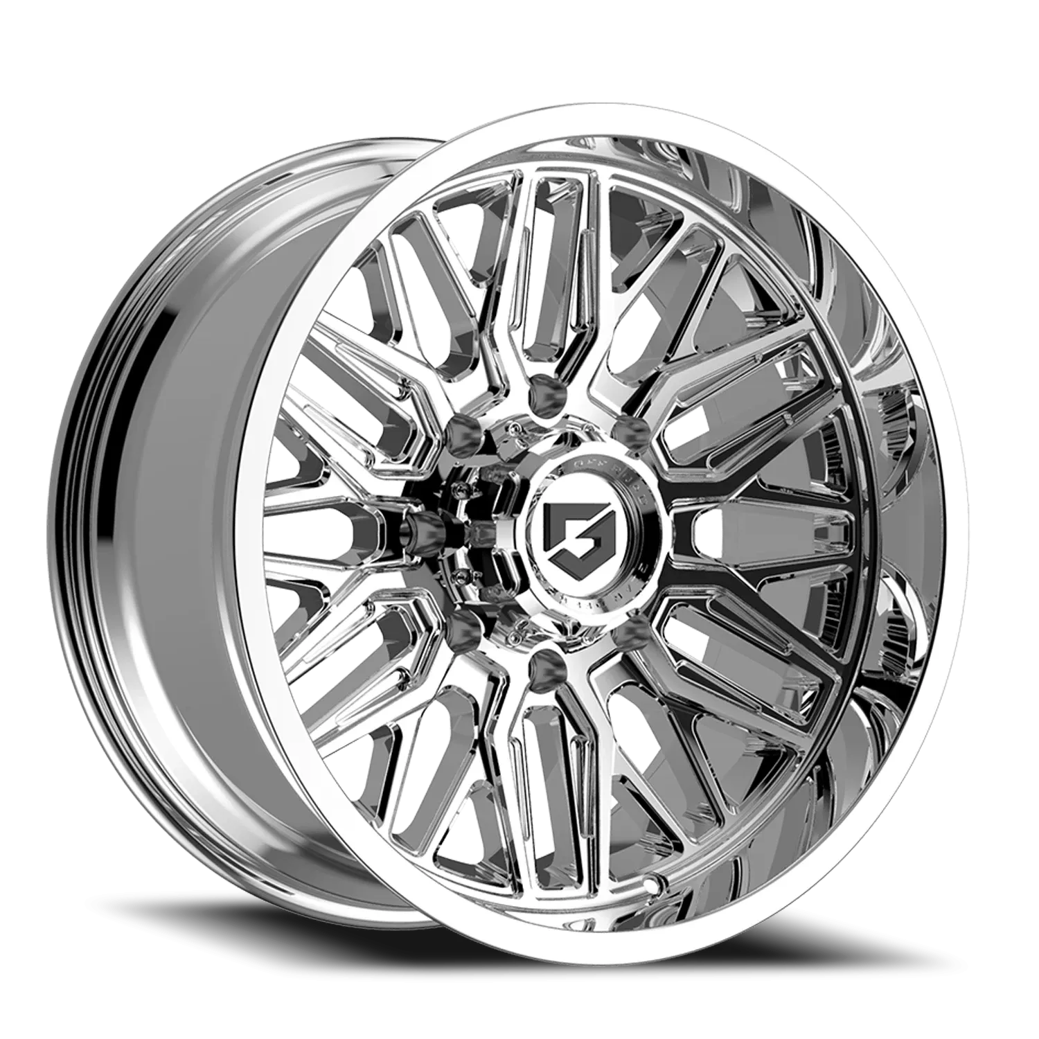 GEAR OFF ROAD 775C 20X10 GLOSS BLACK/MILLED ACCENTS